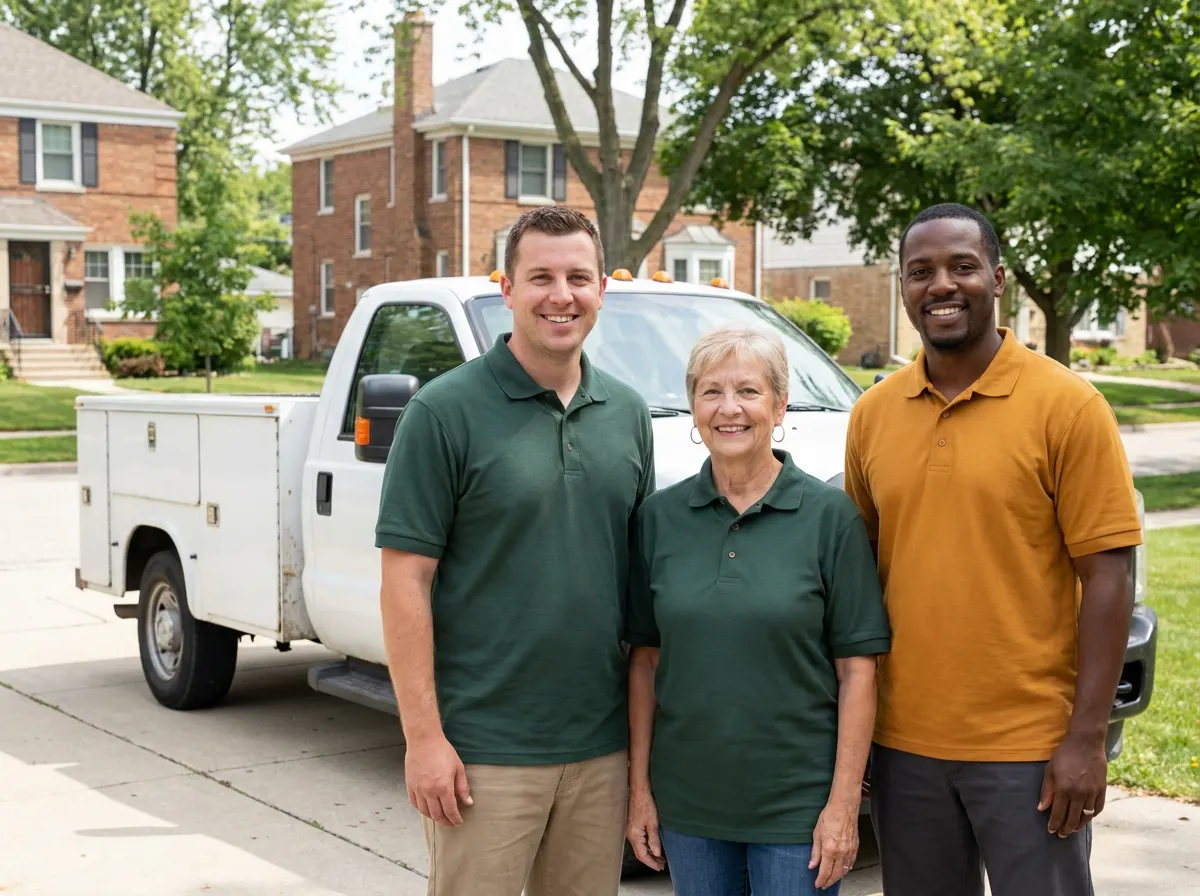 The Lumberjack Dumpster Rental team, dumpster rental in Milwaukee, WI
